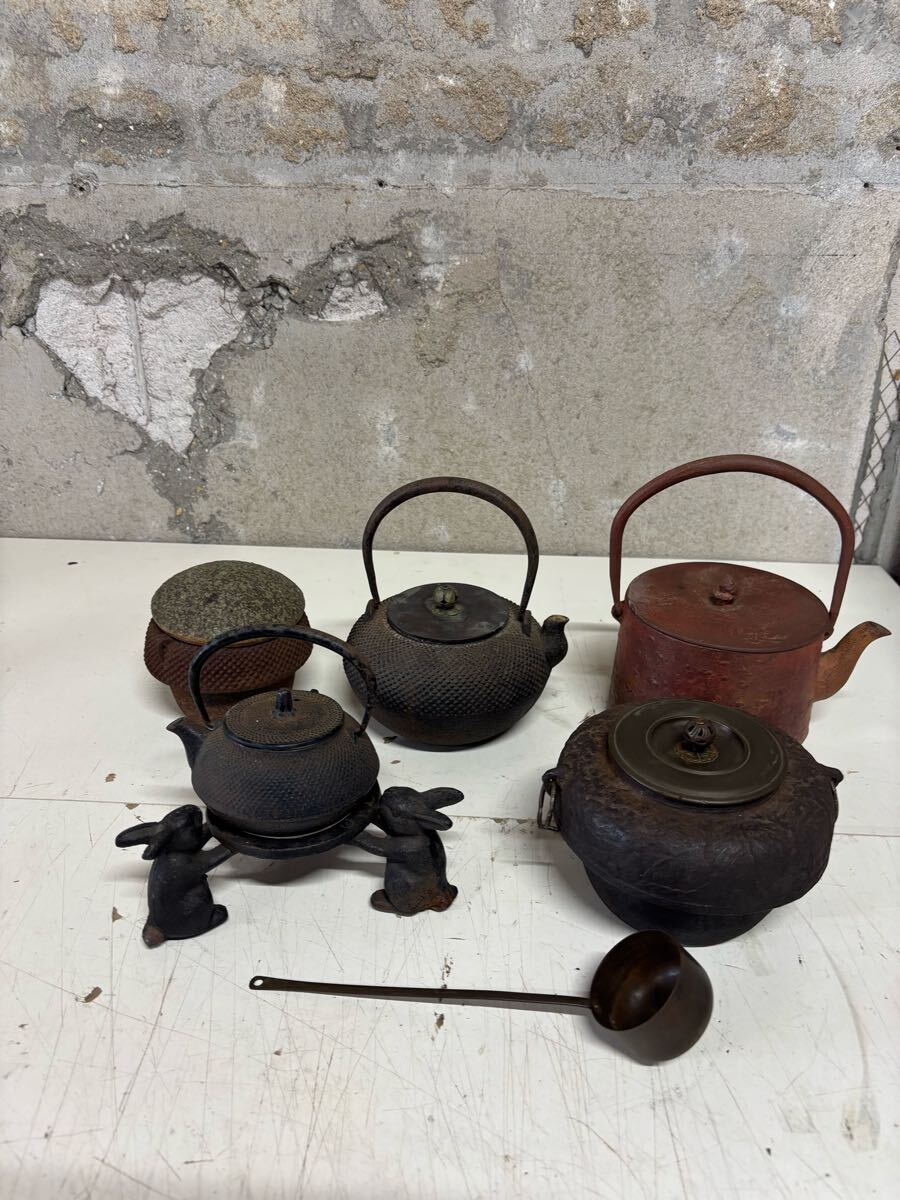 煎茶道具 手取釜 鉄瓶 鉄釜 時代箱付 C R7077B 煎茶道具 手取釜 鉄瓶 鉄釜 時代箱付 C R7077B Yahoo