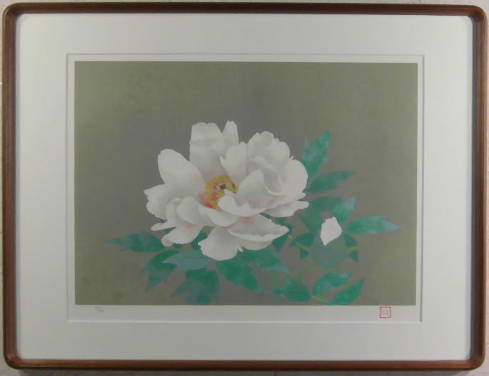 華楊 草花図額 共シール 52✖️42cm け東0309① Yahoo!オークション -「山口華楊」の落札相場・落札価格