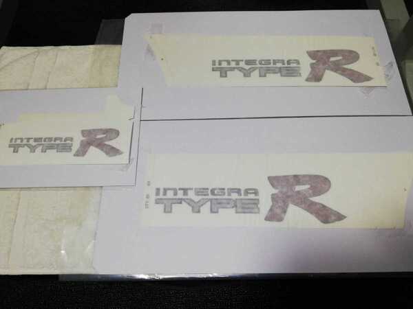 ホンダ純正品★ インテグラ タイプR DC2 サイド リア ステッカー デカール 3点セット★検)B18C DB8 DC1 無限 modulo JDM US MADE IN JAPAN