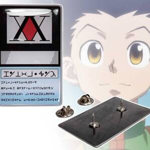 ★送料無料★「HUNTER×HUNTER/ハンター×ハンター ハンターライセンス ピンバッジ」 tface-g 【タグ:アニメ、アクセサリー】1 T07/01