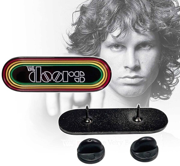 ★送料無料★「The Doors/ドアーズ ジム・モリソン 洋楽/ロックバンド ピンバッジ タイプB」tface-g 【タグ:音楽】1 T07/02