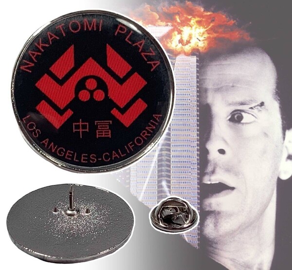 ★送料無料★「ダイ・ハード/ブルース・ウィリス ナカトミ・プラザ ピンバッジ タイプA」tface-g 【タグ:映画、アクセサリー】 T07/11