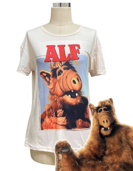 ★送料無料★「ALF/アルフ Tシャツ Mサイズ タイプA」tface-g 【タグ:映画、アクセサリー】 T07/01