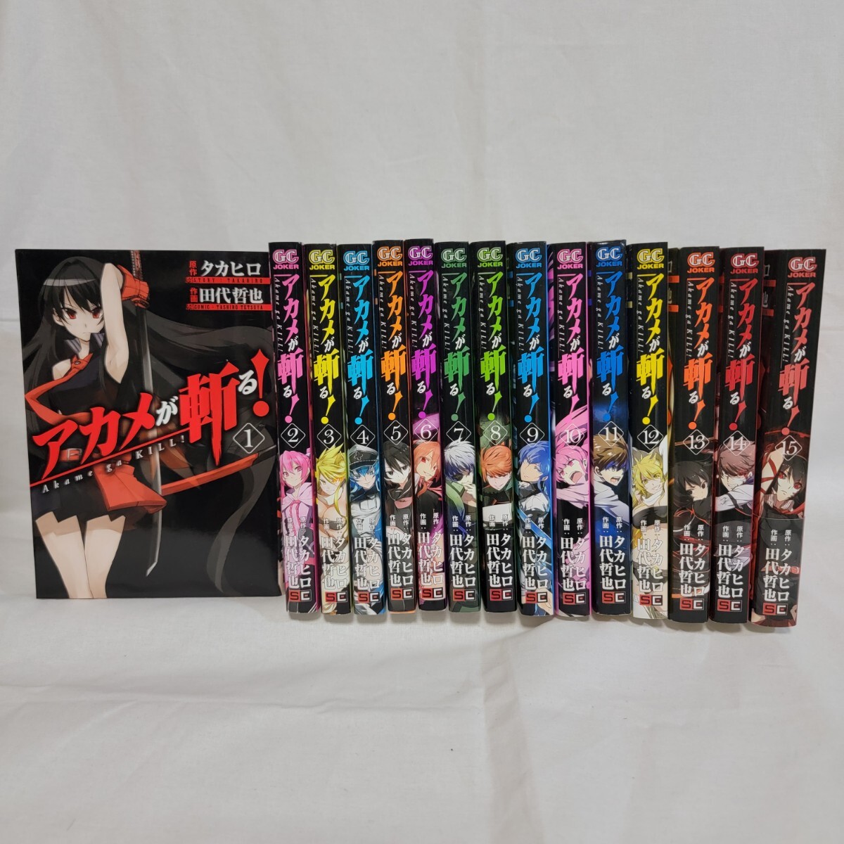 ✩ アカメが斬る! トレーディングラバーストラップ/アカメ アカメが斬る トレーディング ラバー ストラップ 全種コンプ