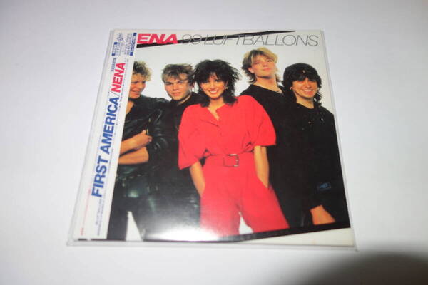 送料無料★NENA(ネーナ)/FIRST AMERICA(ファースト アメリカ) リマスター 紙ジャケットCD★レア 紙ジャケ ロックバルーンは99 Luftballons