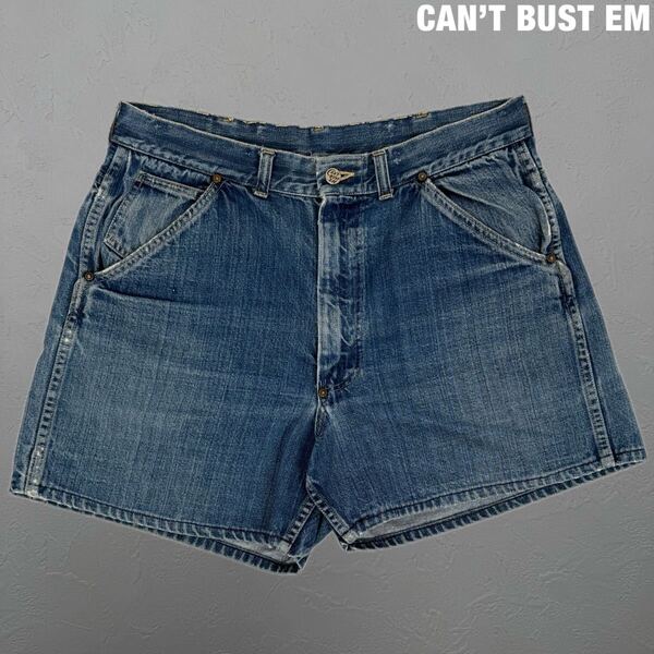 CAN’T BUST EM 60s ビンテージ デニム ショートパンツ キャントバステム vintage 古着 50s 70s ワーク アメリカ製 USA製