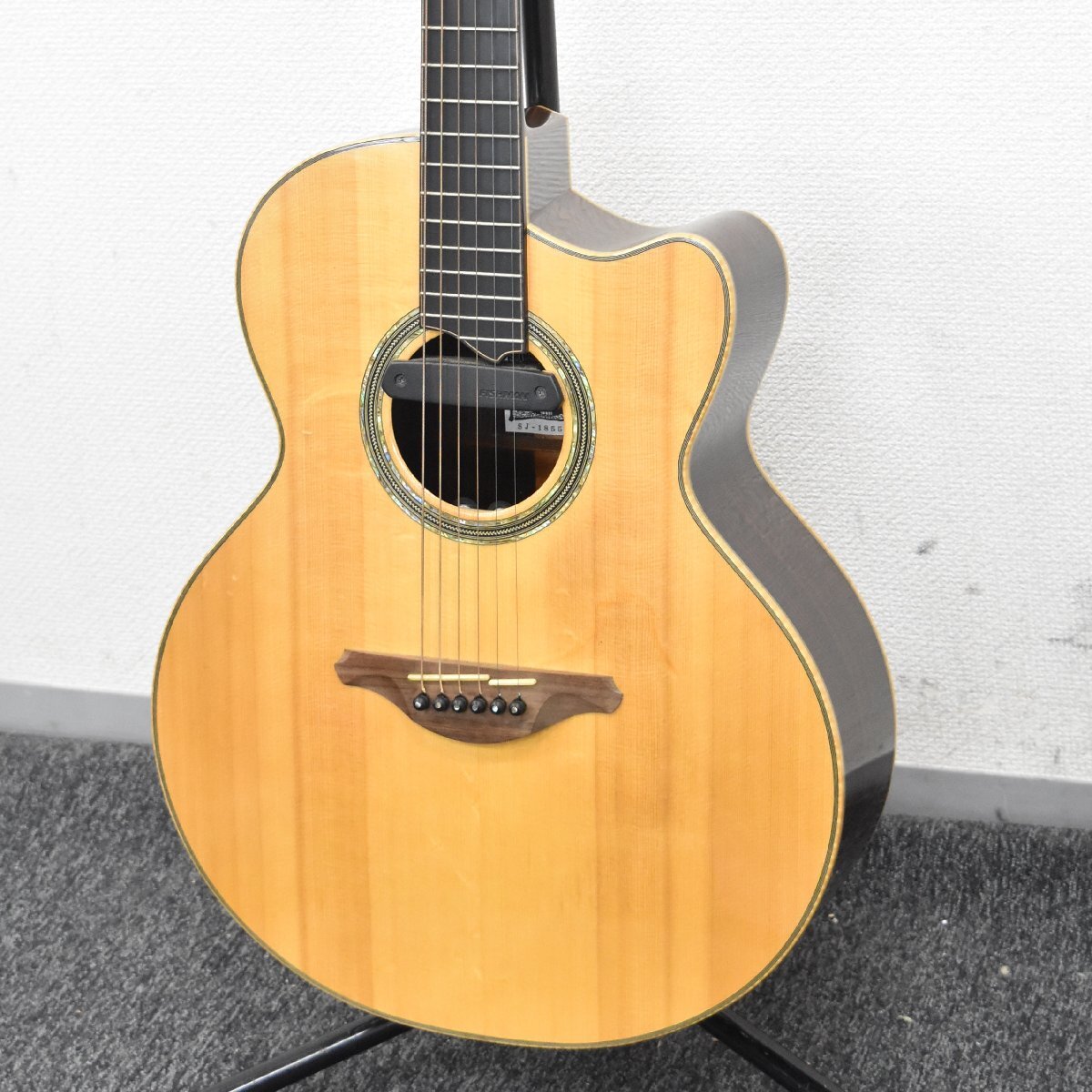 YAMAHA カスタム Fishmanピックアップ搭載 エレアコ仕様 Yahoo!オークション -「fishman ピックアップ」(本体