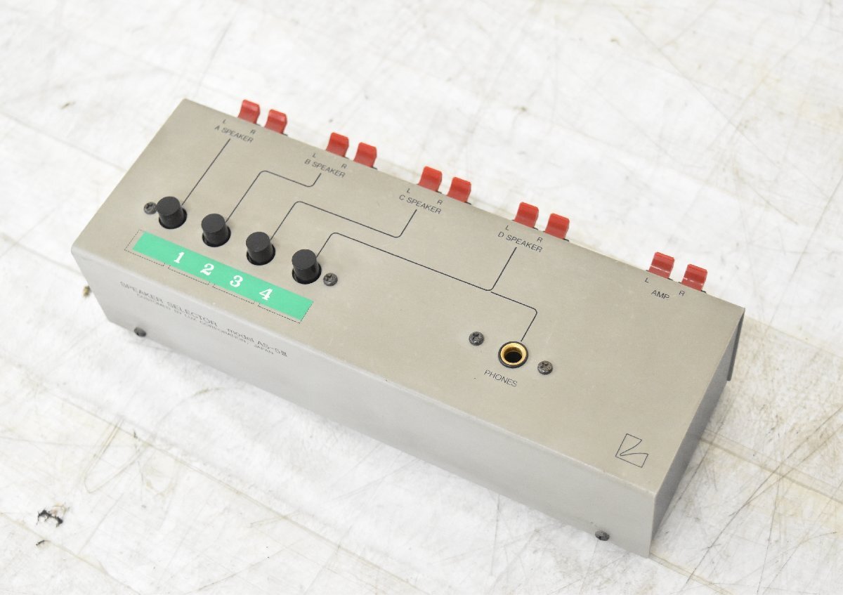 ラックスマン スピーカーセレクター AS-5 ジャンク Yahoo!オークション -「luxman as-5」(スピーカー) (オーディオ