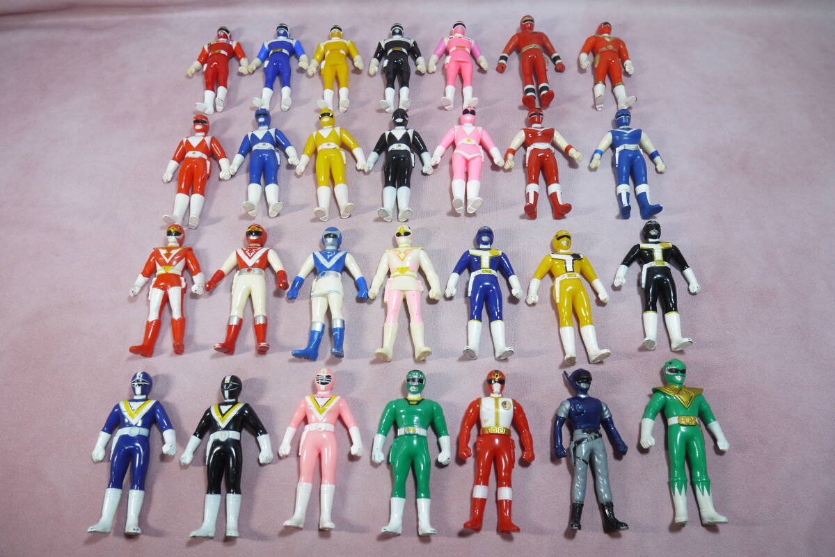 スーパー戦隊シリーズ ソフビヒーロー ミニソフビ 84体セット Yahoo!オークション -「戦隊 ミニソフビ」(特撮) (フィギュア)の