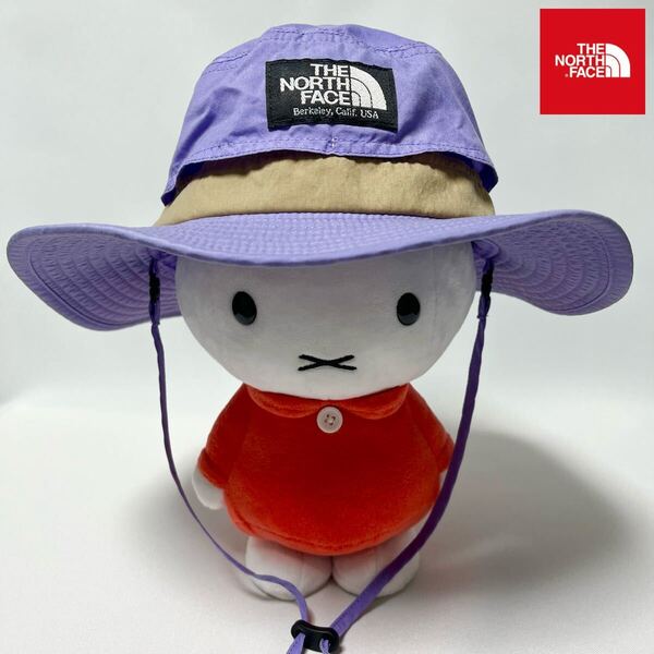 【新品】完売カラー THE NORTH FACE ザ ノースフェイス UPF15-30 UVケア 紫外線カット率85%以上ホライズンハット ラベンダー size50〜53cm