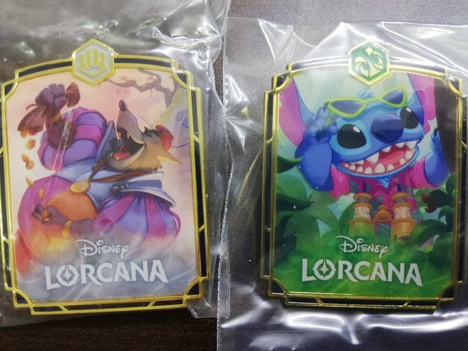 ディズニー ロルカナ ピンバッジ ロゴ 紫 2025年最新】Yahoo!オークション -ロルカナ ピンバッジの中古品