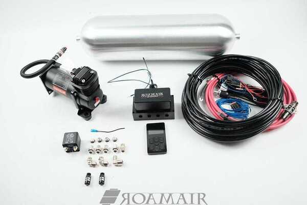 ROAMAIR 4独マネジメント 補器セット コンプレッサー エアタンク エアサス 200psi対応 日本語取説付 ハイスピード化にも!