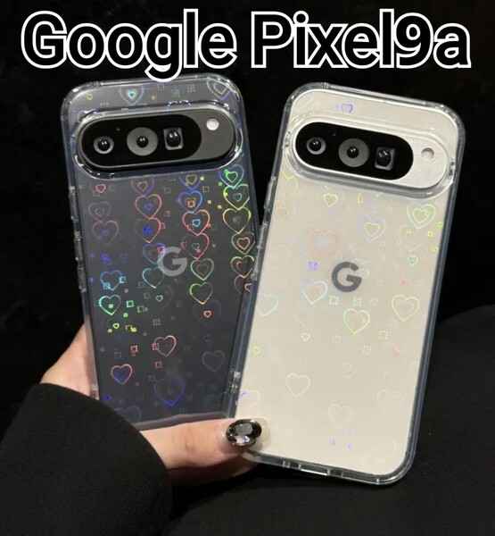 GooglePixel9a ケース ハート クリア Google Pixel9a