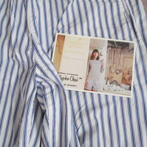 ジャーナルスタンダード×スタイリスト岡尾美代子さんコラボ ストライプワイド パジャマパンツ/貴重な限定品☆とってもかわいい♪