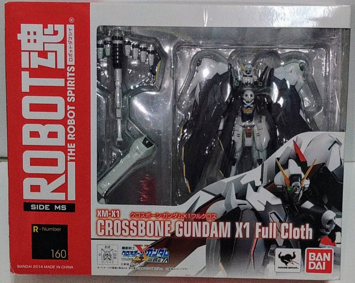 BANDAI - ROBOT魂　クロスボーンガンダムX1 フルクロス　新品未開封 Amazon.com: Bandai Tamashii Nations Robot Spirits Crossbone