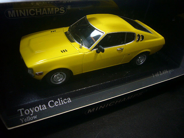 ミニチャンプ トヨタ セリカ 1975 ミニカー 3600台紙限定品 激レア Yahoo!オークション -「セリカ」(ミニチャンプス) (自動車)の
