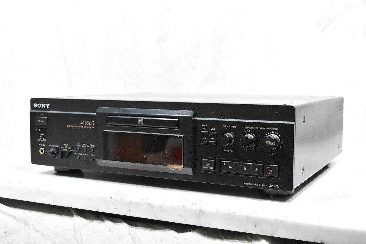 ☆ソニー MDデッキレコーダー☆MDS-JA50ES プレステージモデル SONY MDデッキレコーダー MDS-JA50ES | 広島のオーディオ
