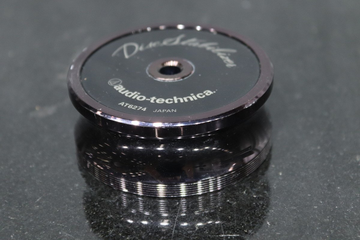 audio-technica AT661 ディスクスタビライザー audio-technica 吸着式ディスクタビライザーAT665BX ジャンク