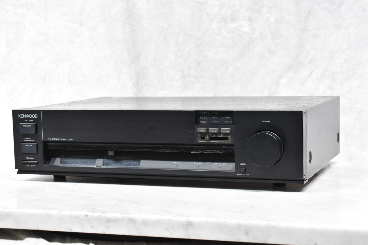 KENWOOD★FM専用ステレオチューナー L-03T ケンウッド★中古 Yahoo!オークション -「kenwood l-03t」の落札相場・落札価格