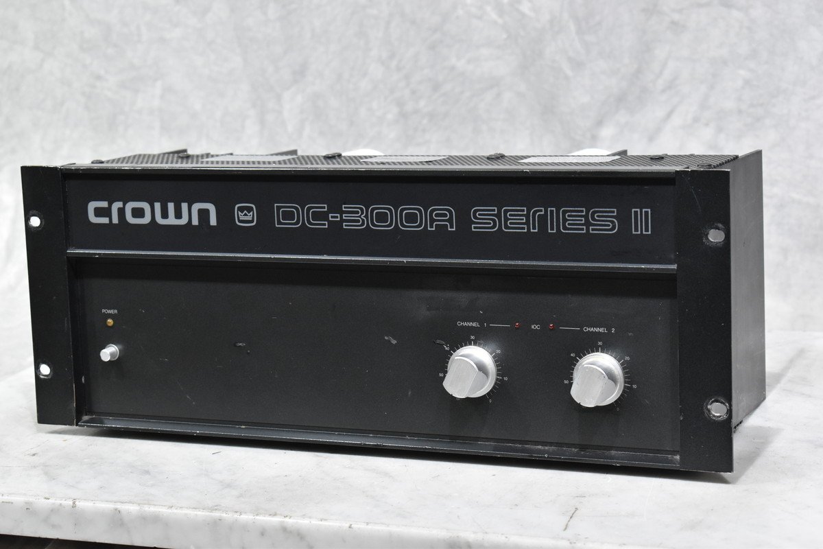 【生産終了・貴重・高音質】Crown DC-300A Series II AMCRON DC300A SeriesII - 虫屋の雑記帖