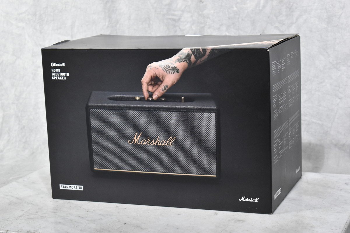 Marshall Stanmore箱付き美品 Yahoo!オークション -「marshall stanmore bluetooth speaker