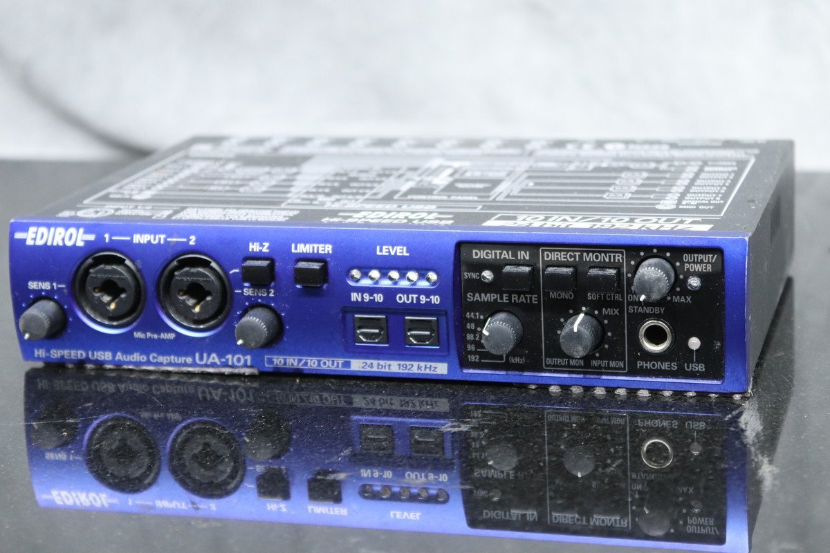 EDIROL　オーディオインターフェース　UA-101　ローランド　Roland Roland Edirol UA-101 Hi-Speed USB Audio capture Used | eBay
