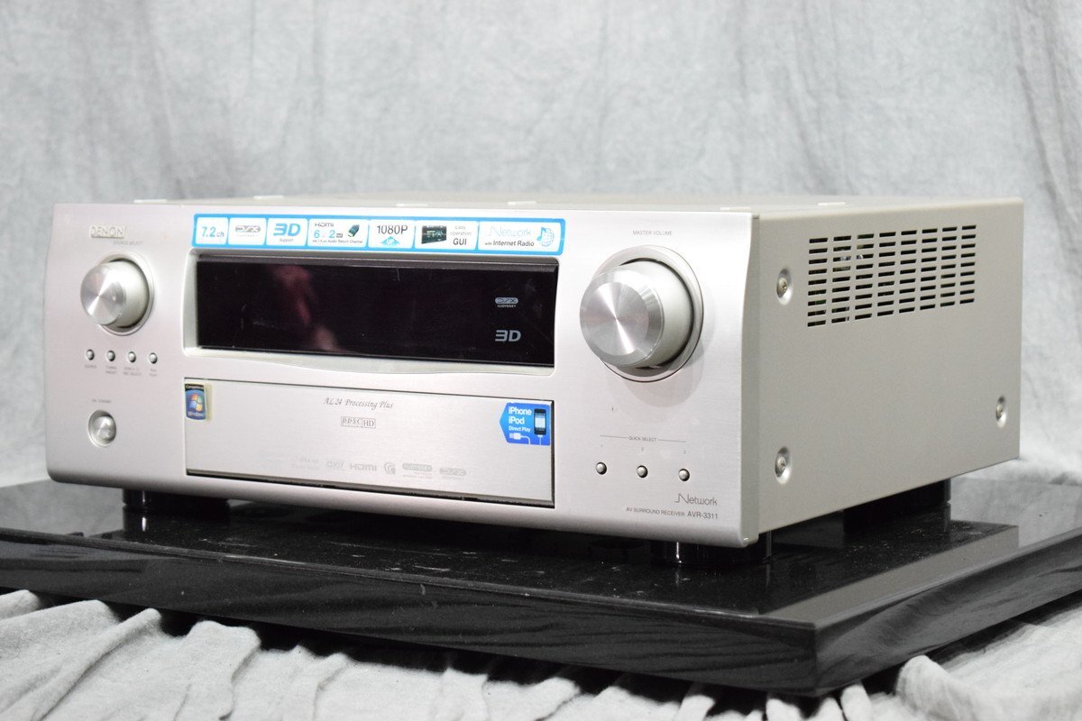 【通電音出しokのジャンク扱い】DENON AVアンプAVR-3311 Yahoo!オークション -「avr-3311」の落札相場・落札価格