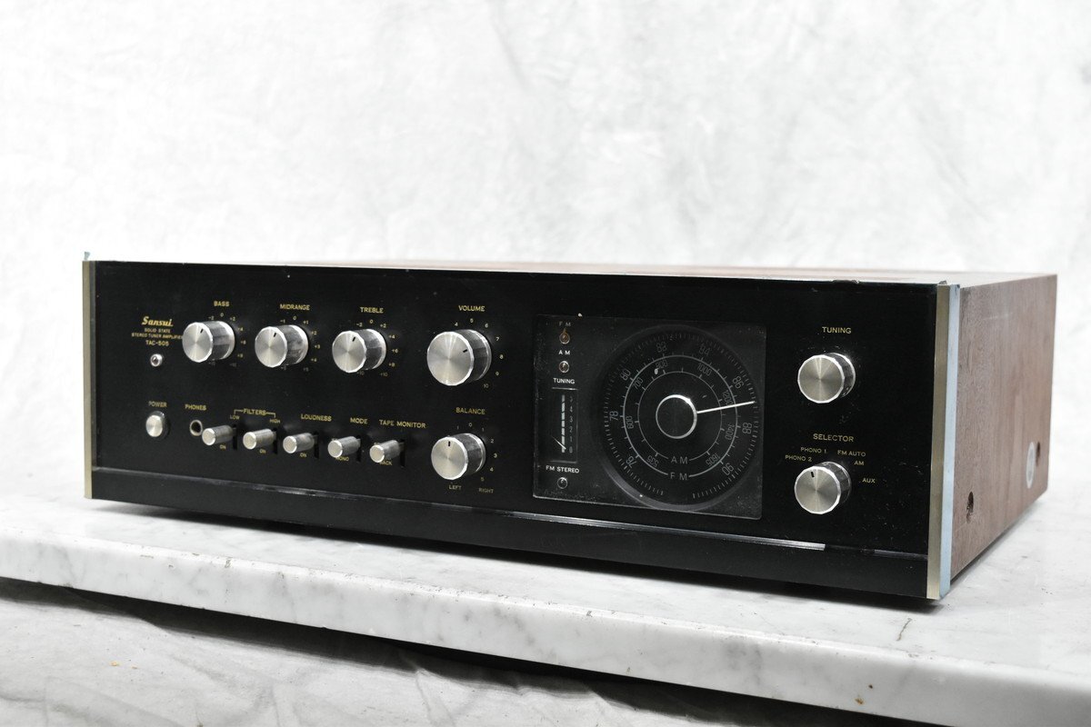 サンスイTAC-505 Yahoo!オークション -「sansui tac-505」(オーディオ機器) の