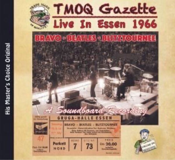 【THE BEATLES / LIVE IN ESSEN 1966 BRAVO-BEATLES-BLITZTOURNEE (2CD HMC-ジュエル・ケース仕様)】