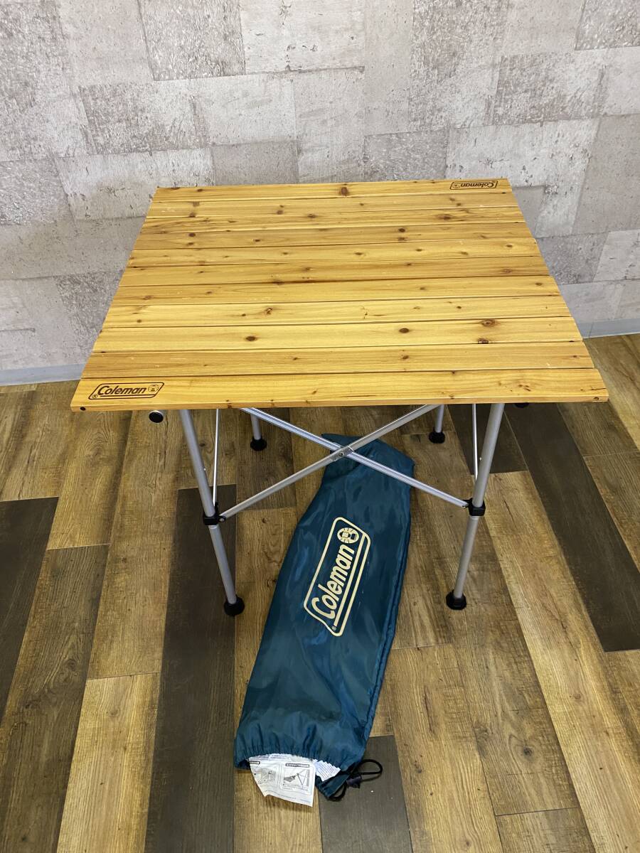 コールマン Coleman ナチュラルウッドロールテーブル65 中古 Yahoo!オークション -「ナチュラルウッドロールテーブル 65