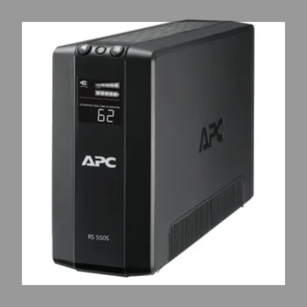 新品・BR550S-JP APC UPS 無停電電源装置 単相 RS 550VA 正弦波出力 バッテリーバックアップ 100V