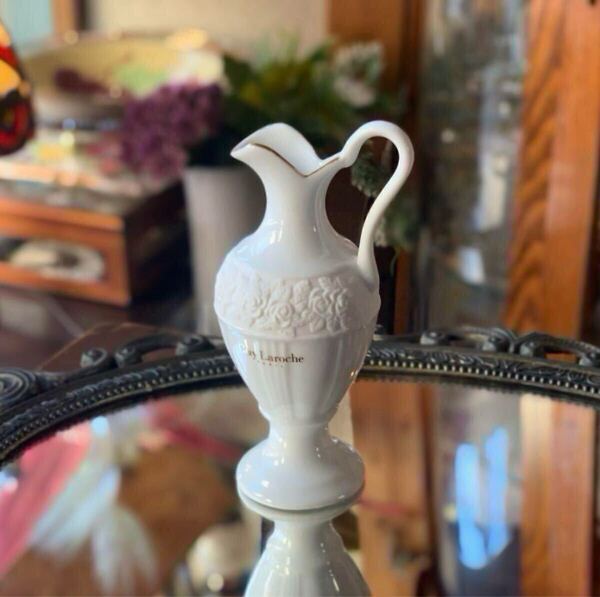 【未使用】 ギラロッシュ 花瓶 バラ GuyLaroche 一輪挿し 陶器 花器 置物 フラワーベース インテリア