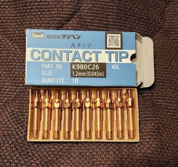 DAIHEN コンタクトチップ K980C26 1.2mm 45L