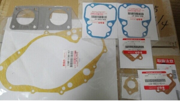 PAYPAY RG250 RG250E X7 SUZUKI 純正 エンジン ガスケット オーバーホール メーカ廃番