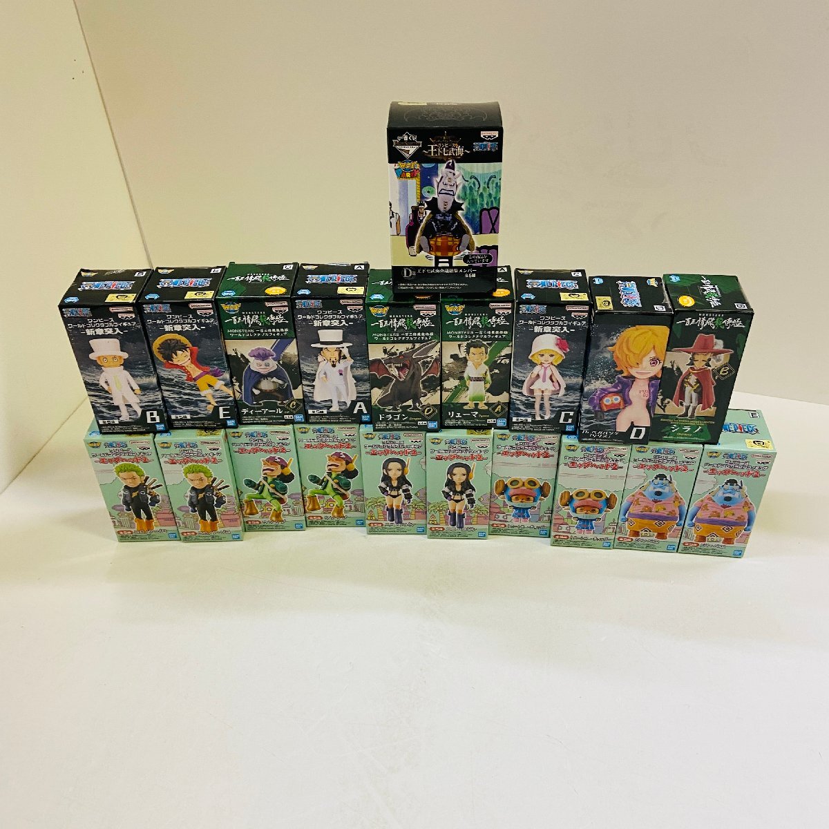 【最新多数!】プライズフィギュア 45個セット ワーコレまとめ売り 2025年最新】Yahoo!オークション -ワンピースフィギュアまとめ