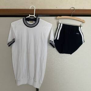 体操服セット ジャックマン(ヒットユニオン) 半袖体操服 ライン入りブルマー 濃紺