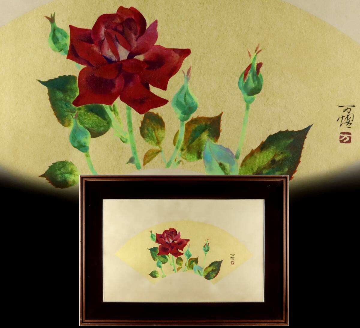 「醍醐の桜」 佐藤隆良 絵画 日本画 風景画 額装 共シール 箱袋有り Yahoo!オークション -「額装 日本画」(ホビー、カルチャー) の