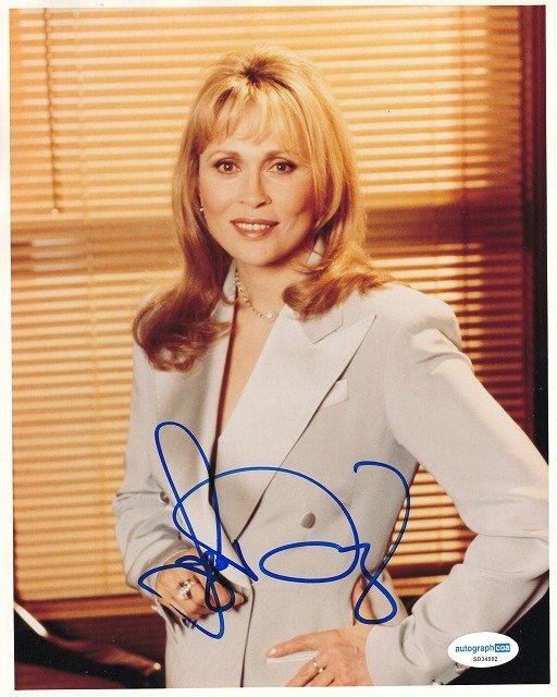 フェイ ダナウェイ　直筆サインフォト 額装　さ証明書付き