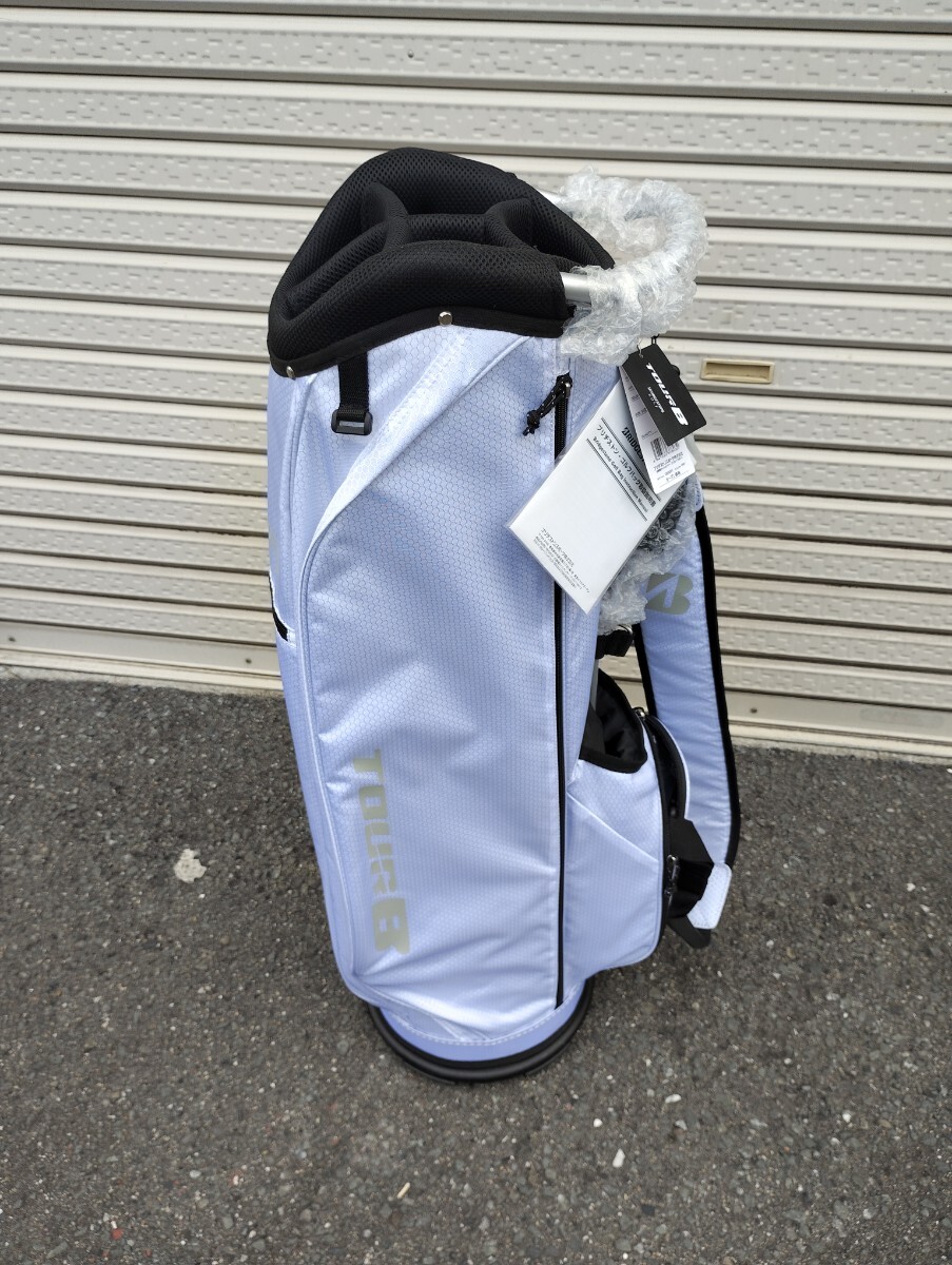 週末限定【新品】完売、TOUR-B 白、超軽量キャディバッグ 2025年最新】Yahoo!オークション -ブリヂストン tour b キャディ