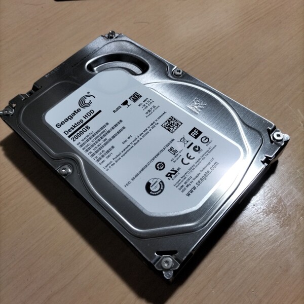 Seagate ハードディスク 2TB HDD 2000GB ST2000DM001