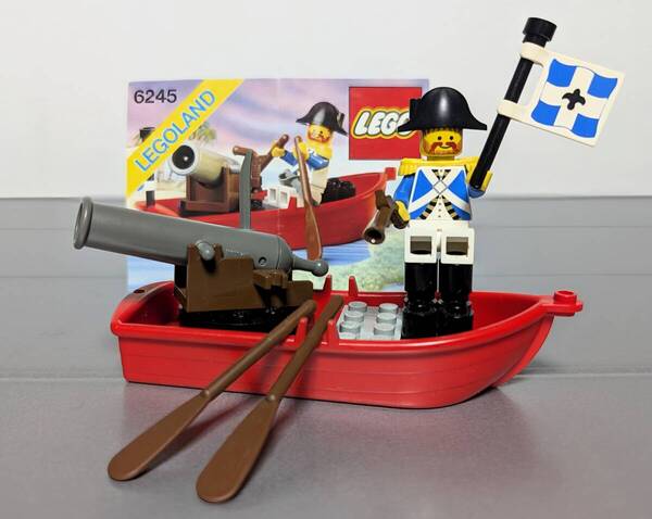 レゴ LEGO 6245 大砲をつんだボート 南海の勇者 パイレーツ インペリアルソルジャー 海賊 総とく 海兵隊 ミニフィグ
