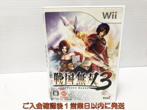 【1円】Wii 戦国無双3 ゲームソフト 1A0204-100sf/G1