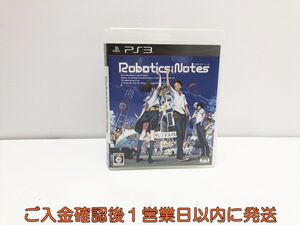 【1円】PS3 ROBOTICS;NOTES ゲームソフト プレステ3 1A0211-075su/G1