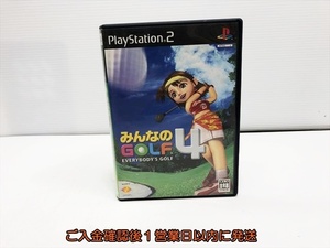 【1円】PS2 みんなのGOLF4 ゲームソフト PlayStation2 プレステ2 1A0021-153sy/G1