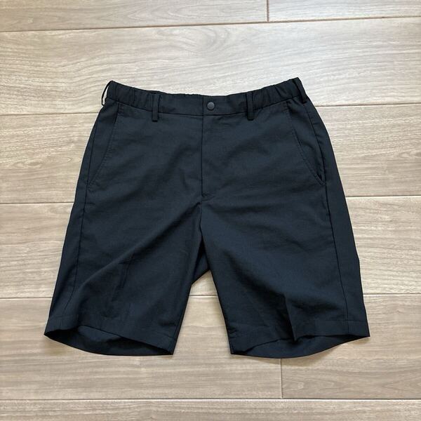無印良品 紳士 風を通すショートパンツ 黒 Sサイズ