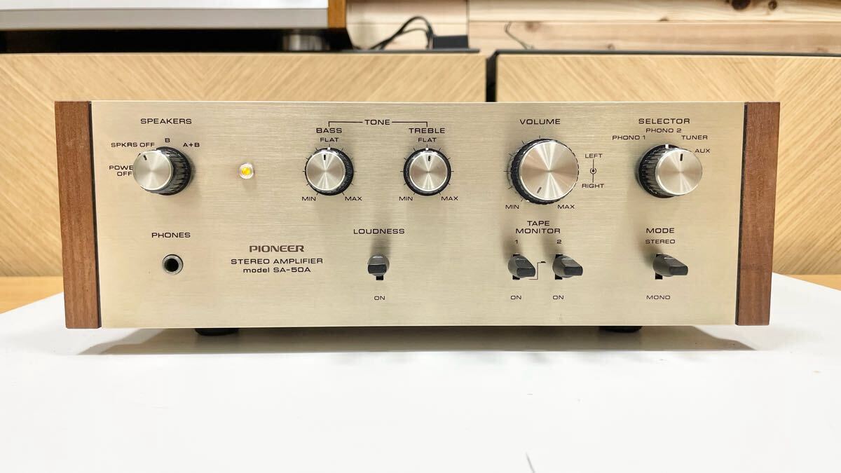Pioneer SA-50A ステレオアンプ 本体 Yahoo!オークション -「pioneer sa-50」(アンプ) (オーディオ