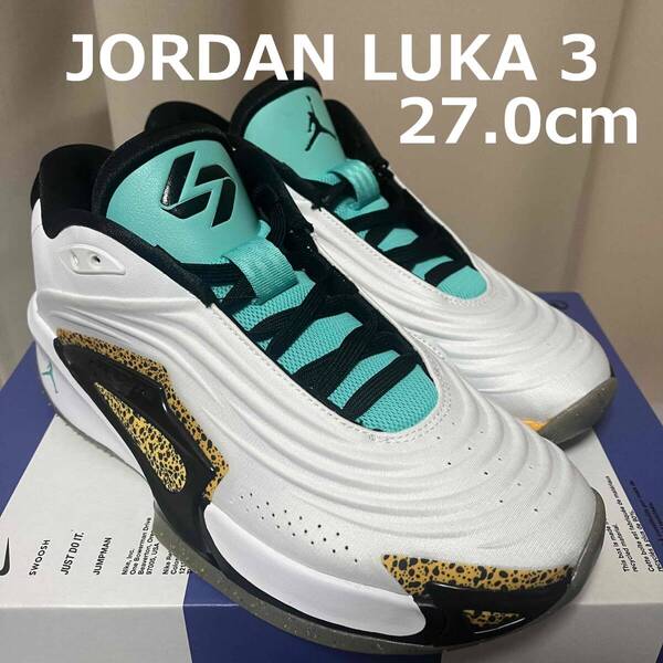 Jordan Luka 3 27.0cm Safari FQ1285-100 ルカ3 ドンチッチ Lakers ジョーダン バッシュ バスケットボールシューズ