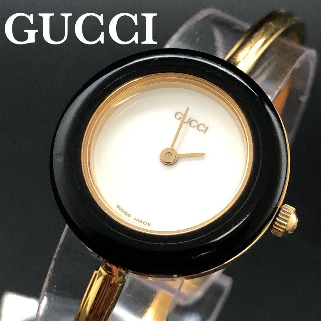【付属品完備】GUCCI時計 11/12 新品電池 稼働品 Yahoo!オークション -「グッチ 11/12.2」の落札相場・落札価格