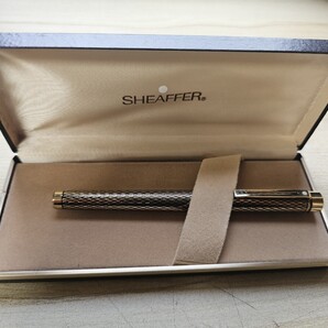 SHEAFFER シェーファー 万年筆 黒い格子 蝕酷 昭和レトロ 激レア!