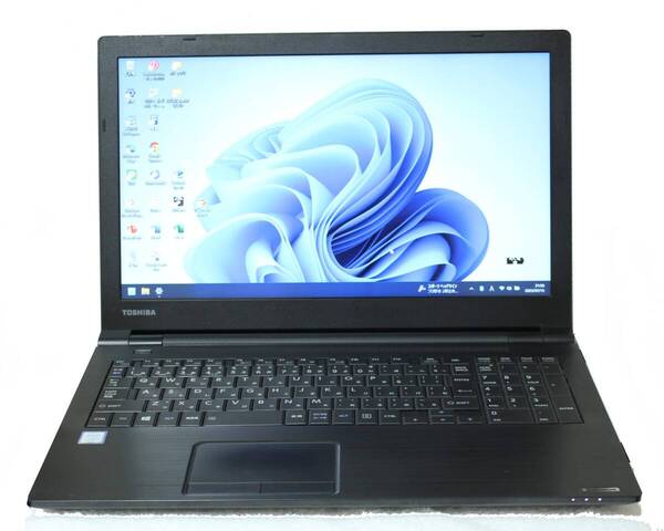 薄型 ★東芝 dynabook B65/J SSD240GB 7th.core i5 メモリ-8GB Win11(24H2) 15.6インチ office2021 ★ 動作良好 管2722